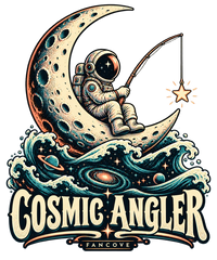 Cosmic Angler original FanCove fishing front artwork
