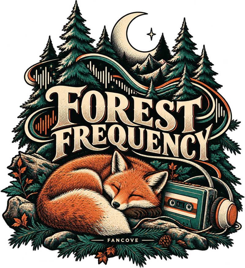 Forest Frequency original FanCove nature front artwork