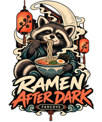 Ramen After Dark original FanCove food front artwork