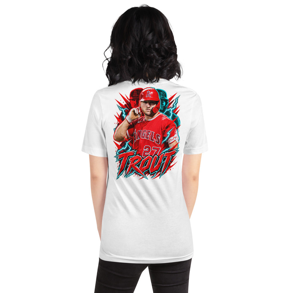 Mike Trout - Color Outline | Women - model view 4